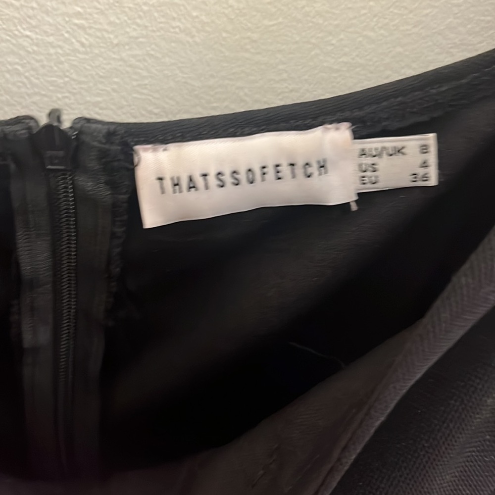 Thatssofetch Mini Black Formal Dress - image 2
